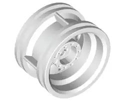 LEGO Räder und Reifen 56145 Felge 30,4 x 20mm (Achsloch), weiß
