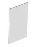 LEGO Türen und Fenster 57895 Fensterglas für Rahmen 1x4x6, weiß
