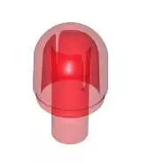 LEGO Elektrik 58176 Lichtkuppel mit Stab, transparent-rot