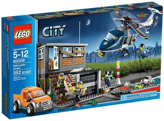LEGO City 60009 Polizei-Hubschrauber und Räuberversteck
