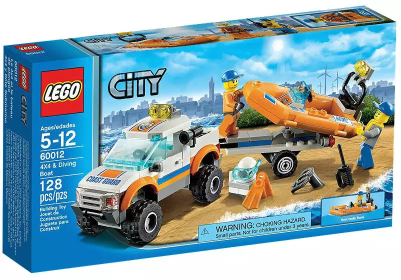 LEGO City 60012 Küstenwachenfahrzeug mit Schlauchboot