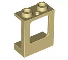 LEGO Türen und Fenster 60032 Fensterrahmen 1x2x2, beige