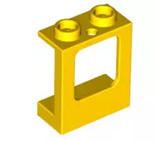 LEGO Türen und Fenster 60032 Fensterrahmen 1x2x2, gelb