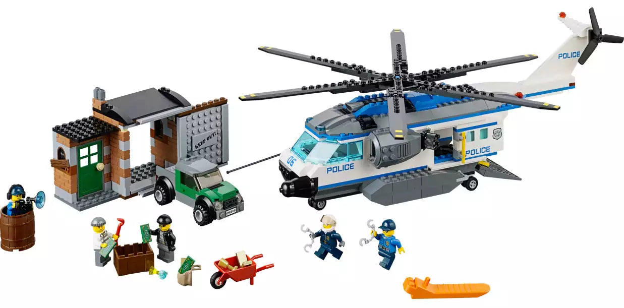 LEGO City 60046 Verfolgung mit dem Polizei-Hubschrauber