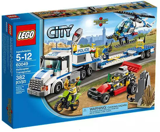 LEGO City 60049 Polizei-Hubschrauber-Transporter