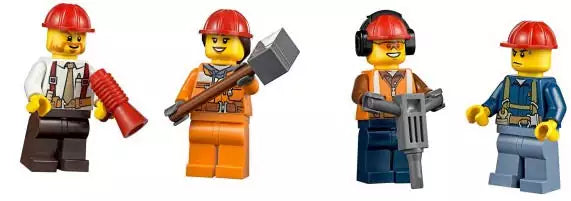 LEGO City 60072 Abriss-Experten Starter-Set