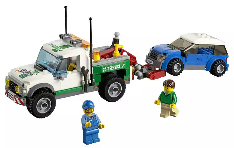 LEGO City 60081 Pickup-Abschleppwagen mit Auto
