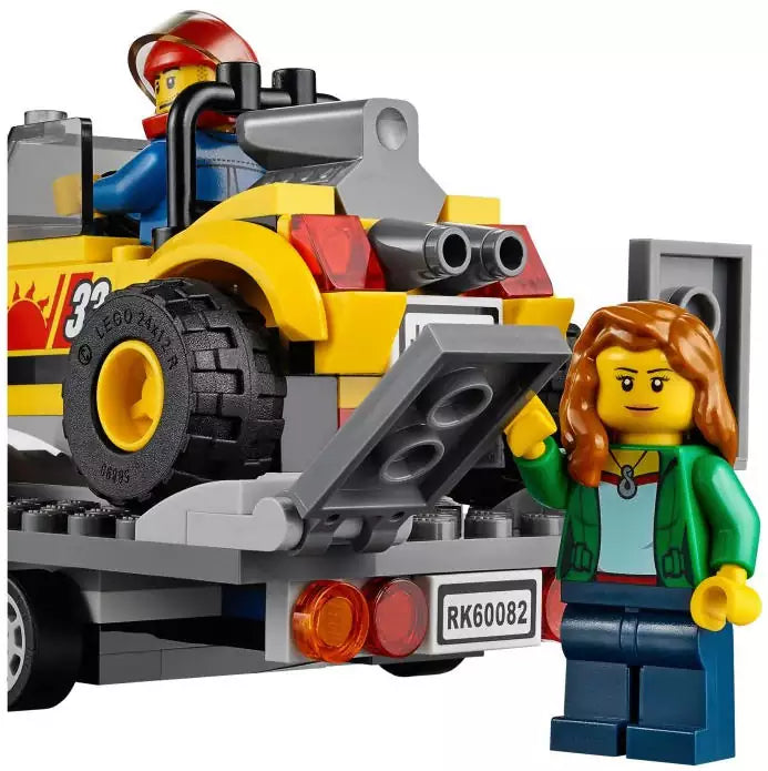 LEGO City 60082 Strandbuggy mit Allrad-Geländetransporter