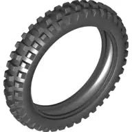 LEGO Räder und Reifen 11957 Motorradreifen D=100,6mm, schwarz