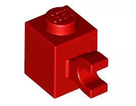 LEGO Sondersteine 60476 Stein 1x1 mit waagrechtem Clip, rot