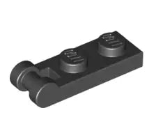 LEGO Gelenke 60478 Scharnierplatte 1x2 mit geschlossenem Griff (schmal), schwarz
