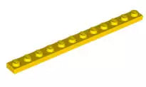LEGO Platten 60479 Platte 1x12, gelb