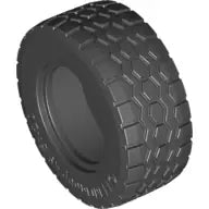 LEGO Räder und Reifen 15413 Reifen 49,5 x 20mm, schwarz