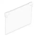 LEGO Türen und Fenster 60603 Fensterglas für Rahmen 1x4x3, transparent-klar