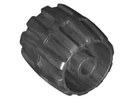 LEGO Räder und Reifen 6118 Plastikrad 22 x 24mm, perldunkelgrau