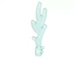LEGO Minifiguren Zubehör 6126b Flamme/Wasserstrahl, transparent-hellblau