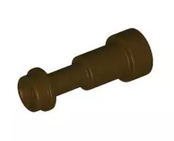 LEGO Minifiguren Zubehör 64644 Fernrohr, dunkelbraun