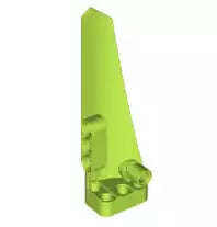 LEGO Technic 64681 Paneel #5A (3x11), lindgrün