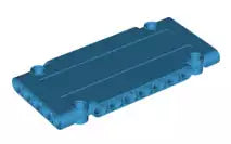 LEGO Technic 64782 Paneel Platte (1x5x11), dunkel-azurblau