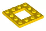 LEGO Sonderplatten 64799 Platte 4x4 mit Ausschnitt, gelb