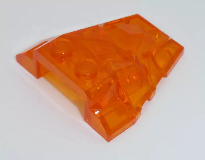 LEGO Schrägsteine 64867 Felskeil 4x4, transparent-orange