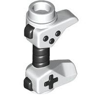 LEGO Minifiguren Zubehör 65080pb02 Spiele-Controller, weiß