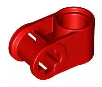 LEGO Technic 6536 Verbinder (Achse, Pin), rot