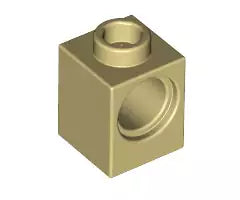 LEGO Technic 6541 Technikstein 1x1, beige