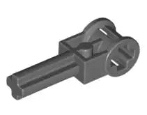 LEGO Technic 6553 Achsumschalt-Hebel, dunkelgrau