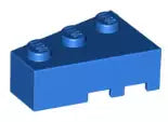 LEGO Sondersteine 6565 Keilstein 2x3 links, blau