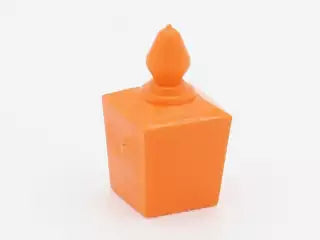 LEGO Behälter 6932b Parfum Fläschchen (quadratisch), orange