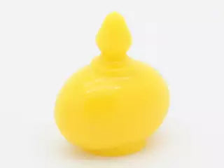 LEGO Behälter 6932d Parfum Fläschchen (oval), gelb