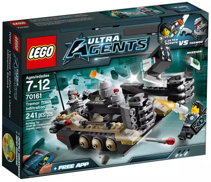 LEGO Ultra Agents 70161 Tremors Kettenfahrzeug