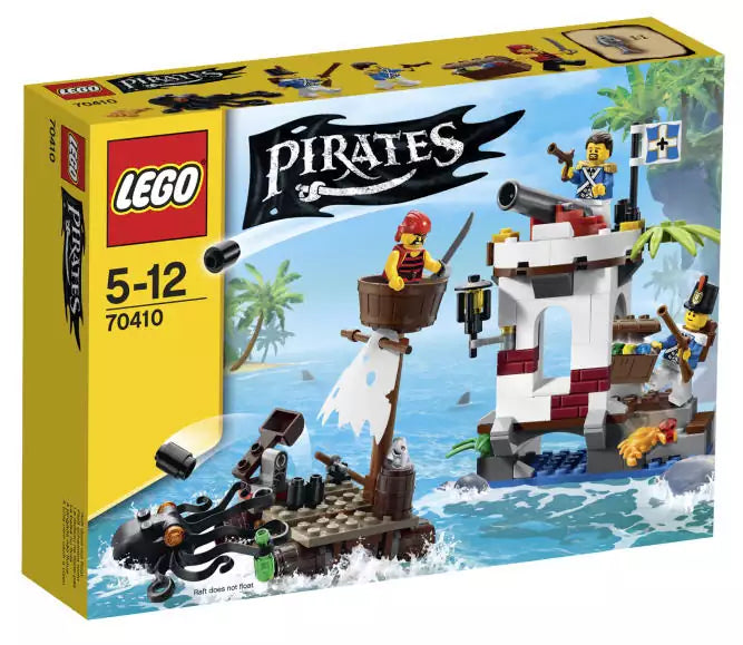 LEGO Pirates 70410 Soldaten-Wachposten mit Piratenfloß