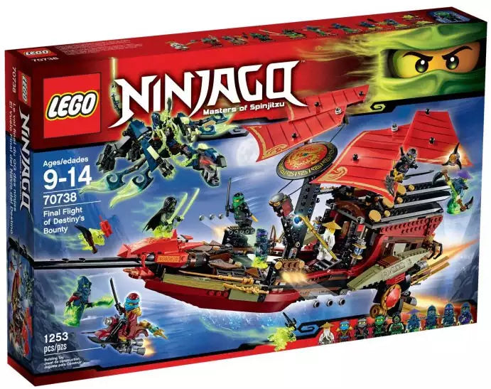 LEGO Ninjago 70738 Der letzte Flug des Ninja-Flugseglers