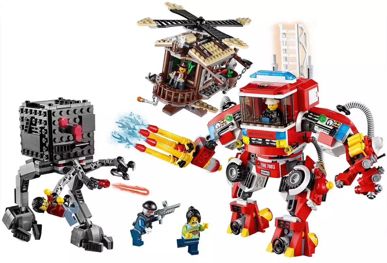 LEGO Movie 70813 Windmühle und Feuerwehr-Roboter Verstärkung