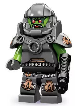 LEGO Minifiguren Serie 9 71000-03 Alien-Krieger