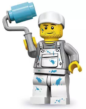 LEGO Minifiguren Serie 10 71001-02 Malermeister