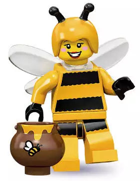 LEGO Minifiguren Serie 10 71001-05 Bienen Kostüm Mädchen
