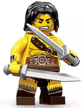 LEGO Minifiguren Serie 11 71002-11 Barbar