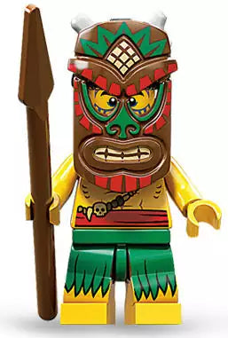LEGO Minifiguren Serie 11 71002-15 Insel-Krieger