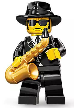 LEGO Minifiguren Serie 11 71002-06 Jazz-Musiker