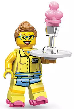 LEGO Minifiguren Serie 11 71002-09 Kellnerin