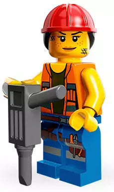 LEGO MOVIE Minifiguren 71004-11 Gail der Bauarbeiter