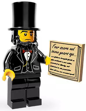 LEGO MOVIE Minifiguren 71004-02 Abraham Lincoln