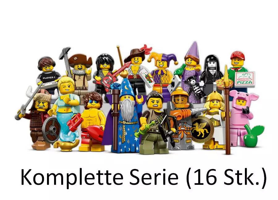 LEGO Minifiguren Serie 12 71007 Alle 16 Minifiguren