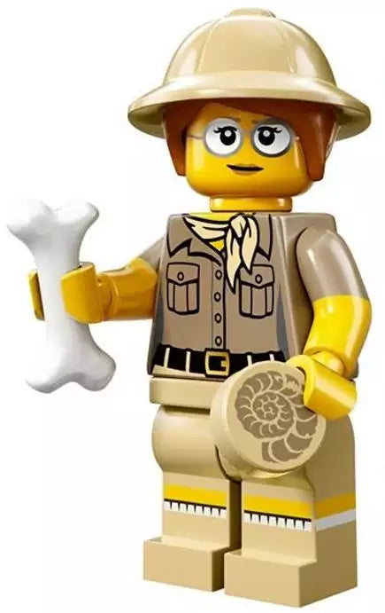 LEGO Minifiguren Serie 13 71008-06 Paläontologin