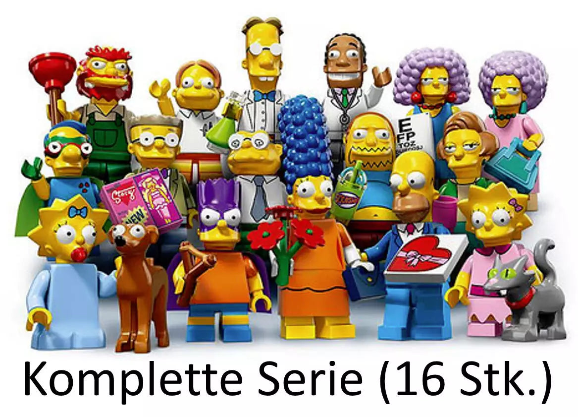 LEGO Simpsons Serie 2 Minifiguren 71009 Alle 16 Minifiguren