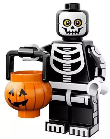 LEGO Minifiguren Serie 14 71010-11 Mann im Skelett-Kostüm