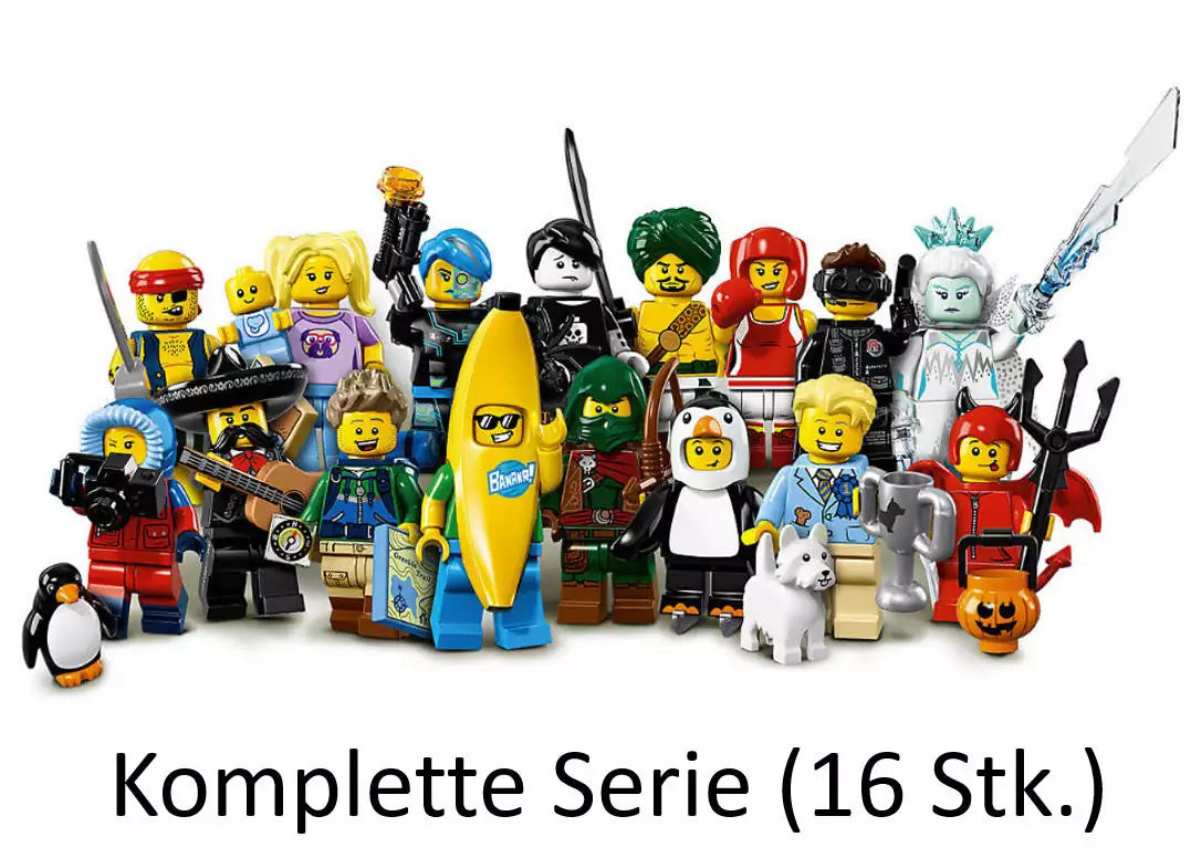 LEGO Minifiguren Serie 16 71013 Alle 16 Minifiguren
